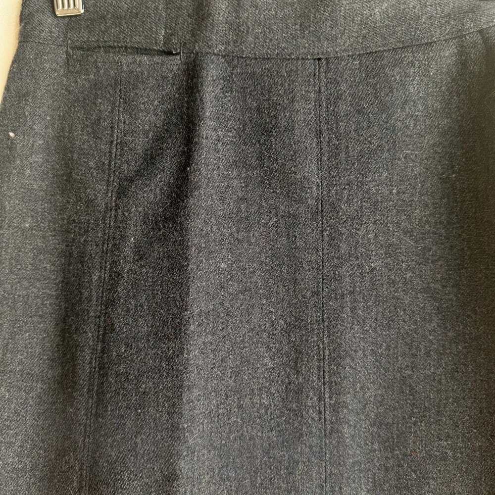 Vintage Tip Top Tailors Military Airwoman 1953 Wool Blend A line Skirt S - Picture 3 of 6